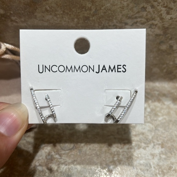 Uncommon James Double Vision Ear Climber earrings - Picture 2 of 3